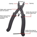 Bicycle Chain Wrench Repair Removal Plier Tool Fast Clamps Chain Cutters Di