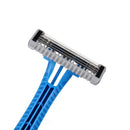 Minleaf ML-HR01 3 Couont Disposable Razor with Lubrication Strip & Sterile Cover