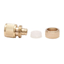 3/4 Inch Male Female Thread Copper Quick Connector Garden Water Connection