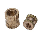 500Pcs/Set Insert Embedment Nuts Injection Molding Nut Brass Insert Knurled