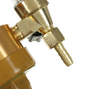 Argon Pressure Reducing Regulator Pressure Gauge 2 Tube Mig Tig Flow Meter Control Valve