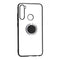 Bakeey Plating Transparent Ultra-thin with Finger Ring Holder Shockproof PC Protective Case for Xiaomi Redmi Note 8