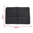 Black Computer Monitor Dust Cover Protector With Inner Soft Lining For AppleC5T1
