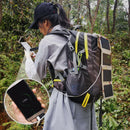 7W Outdoor Collapsible Solar Charger Portable Solar Panel Waterproof Usb Ou