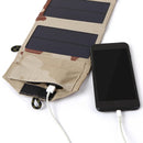 7W Outdoor Collapsible Solar Charger Portable Solar Panel Waterproof Usb Ou