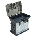 ZANLURE 4- layer Fishing Tackle Box Lures Storage Tray Bait Case Tool Organizer Bulk Drawer