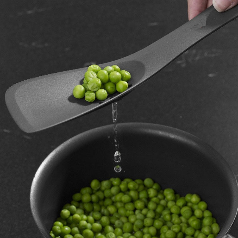 5 In 1 Leaking Shovel Multi-function Heat-resistant Silicone Shovel Leaking Cooking Spoon Spatula