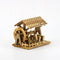 Wooden Crafts Hand Waterwheel Furniture Office Decorations