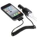 Universal 2.1A Dual USB 2-Port Car Charger Adapter For iPhone Samsung iPod Touch
