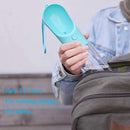 Dog Water Bottle Portable Pet Water Bottle With Activated Carbon Filter Lea