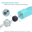 Dog Water Bottle Portable Pet Water Bottle With Activated Carbon Filter Lea