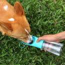 Dog Water Bottle Portable Pet Water Bottle With Activated Carbon Filter Lea
