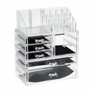 24*15*30cm Acrylic Injection Molding Processing Cosmetic Organizer Storage Rack DIY Desktop Finishing Box