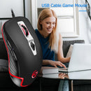 G818B Mouse Gaming Wired Mouse 3200 Dpi Adjustable Ergonomic Breathing Ligh