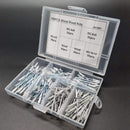 2X(180Pcs Nail Decoration Aluminium Blind Rivet Rivet Kits For Furniture As