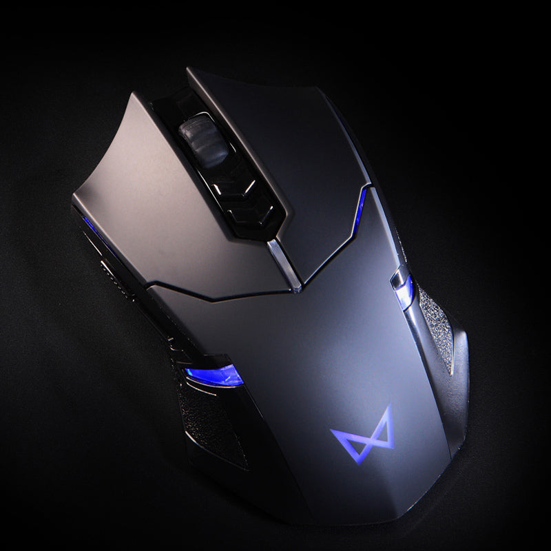 Zimai Wireless 2.4G Blue Backlight Gaming Mouse Portable Mice