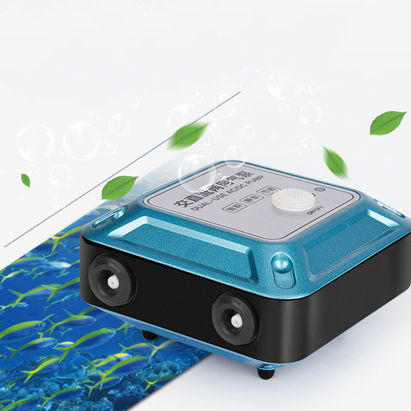 Outdoor Fishing Special Quiet Charging Oxygen Pump (Ac And Dc) Oxygenation