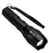 XANES A100  T6 800Lumens 5Modes Brightness Zoomable Tactical LED Flashlight Suit