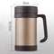 500Ml/17Oz Thermo Mug Stainless Steel Vacuum Flasks With Handle Thermo Cup  B2M1
