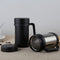 500Ml/17Oz Thermo Mug Stainless Steel Vacuum Flasks With Handle Thermo Cup  B2M1
