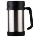 500Ml/17Oz Thermo Mug Stainless Steel Vacuum Flasks With Handle Thermo Cup  B2M1