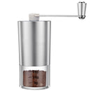 Mini Manual Coffee Grinder With Transparent Body Adjustable Ceramic Millsto
