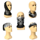 Skull Face Mask Multi-Use Motorcycle Cycling Headwear Hat Scarf Cap Neck