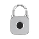 Fingerprint Lock Electronic Smart Keyless Door Padlock Biometric USB Rechargeabl