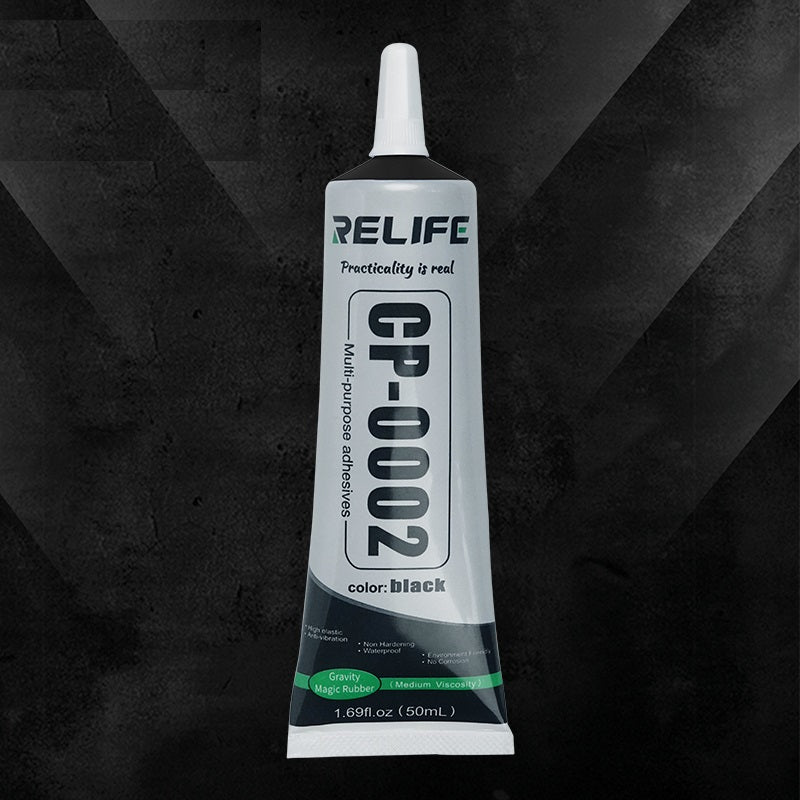 CP-0002 Mobile Phone LCD Screen Back Cover Repair Black Glue Middle Frame Maintenance Bonding Adhesive Crack Seal Glue