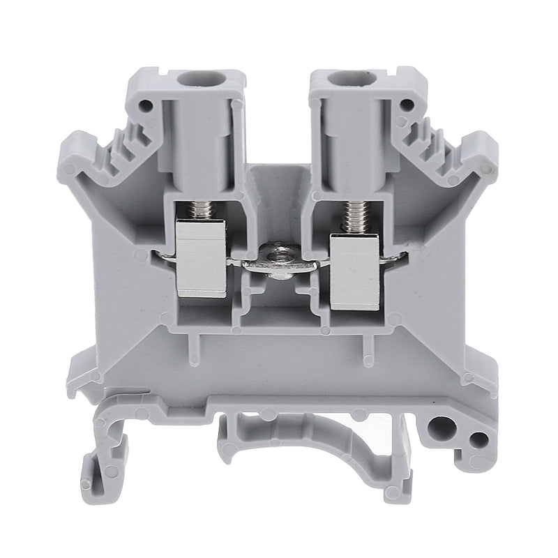 50Pcs UK2.5B/UK3N/UK5N Guide Rail Terminal Block 0.2-2.5m 32A 800V Connector Terminal