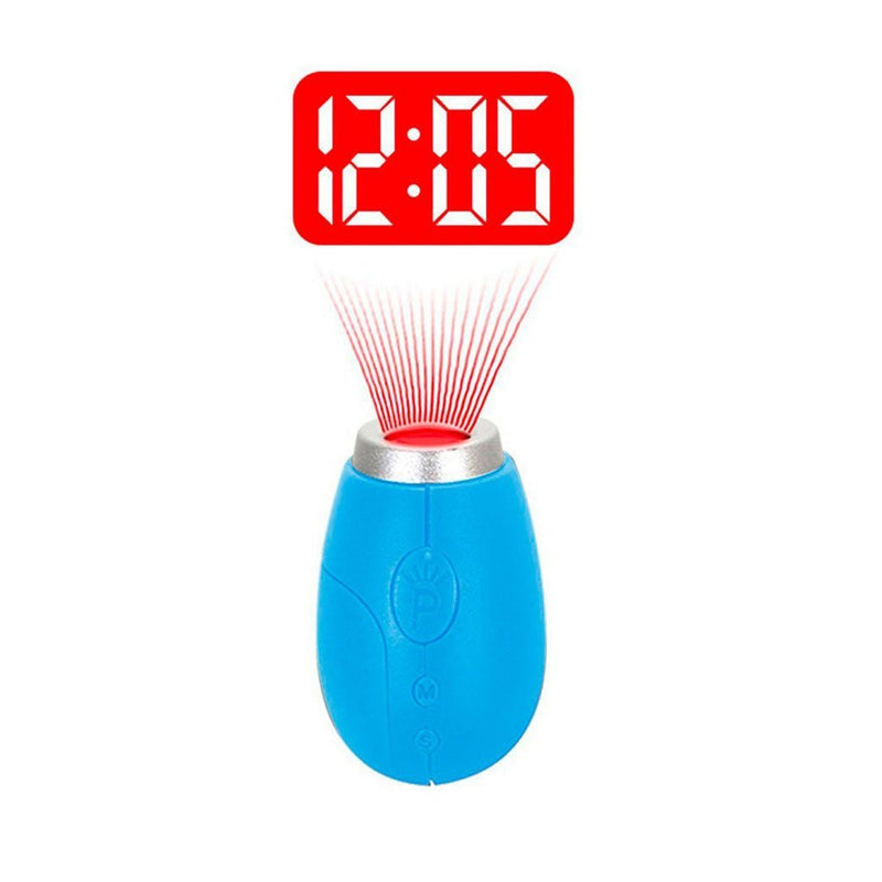 VST CL-001 Electronic Mini Portable Digital LED Projection Time Clock  with Keyring for Kid's Birthd