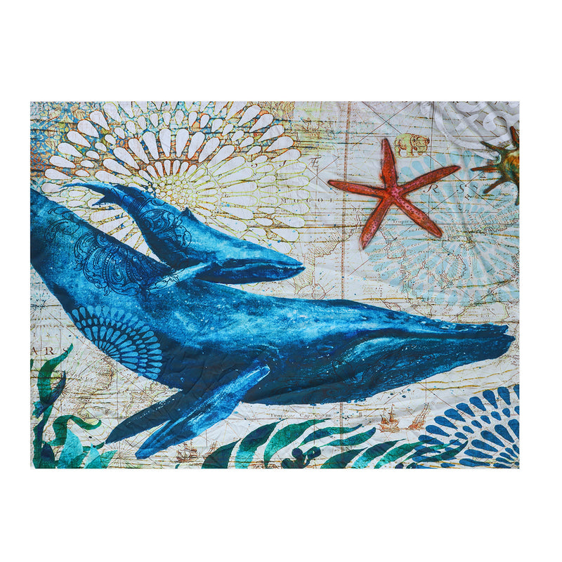 Marine Animal Nordic Style Tapestry Wall Hanging Beach Towel Art Carpet Decorative Tapestry