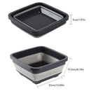 Folding Washbasin Retractable Household Wash Foam Foot Portable Thickened K