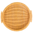 Woven Bread Roll Basket Food Desktop Service Basket Fruit Basket Bread Tray