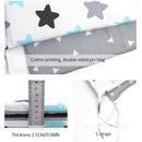 Cotton Breathable Crib Bumper Pad Washable Thick Baby Mattress Set Baby Boy