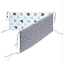 Cotton Breathable Crib Bumper Pad Washable Thick Baby Mattress Set Baby Boy