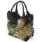 Shiny Sequins Peacock Embroidered Women Canvas Totes Bag, Summer Shopping S W4E3