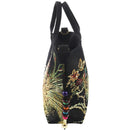 Shiny Sequins Peacock Embroidered Women Canvas Totes Bag, Summer Shopping S W4E3