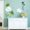 Miico SK9338 Lotus Painting Stickers Living Room And Bathroom Decorative Wall Sticker