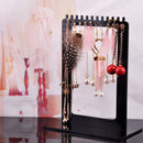 Jewelry Display Rack Acrylic Rectangle Earrings Holder Stand Storage Organi