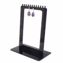 Jewelry Display Rack Acrylic Rectangle Earrings Holder Stand Storage Organi