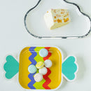 Partybus 32Pcs/Set Candy Plates Disposable Tableware Plates Birthday Weddin