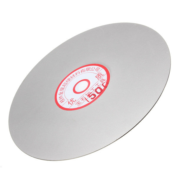 3pcs 6 Inch 600 1500 3000 Grit Diamond Coated Wheel Polishing Disc