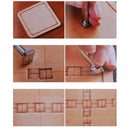 1Set(20Pcs)Leather Carving Hand Working Saddle Making Tools Engraving Craft