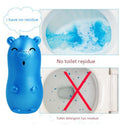 Cute Blue Bear Toilet Cleaner Magic Automatic Flush Toilet Cleaning Assista