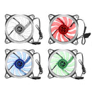 120mm PC Computer Case Fan Cooler Cooling Heatsink Ultra Silent 4 Color LED Light