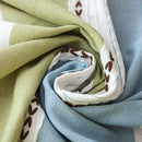 Decorative Cotton and Linen Tablecloth with Tassels Waterproof and Oil-Proo
