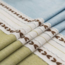 Decorative Cotton and Linen Tablecloth with Tassels Waterproof and Oil-Proo