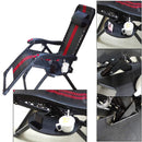 Lounge Chair Folding Side Tray Cup Holder for Outdoor Camp