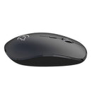 2X(Mini G834 2.4G Wireless Mouse Ergonomic 1600Dpi Optical Mice with Usb Re